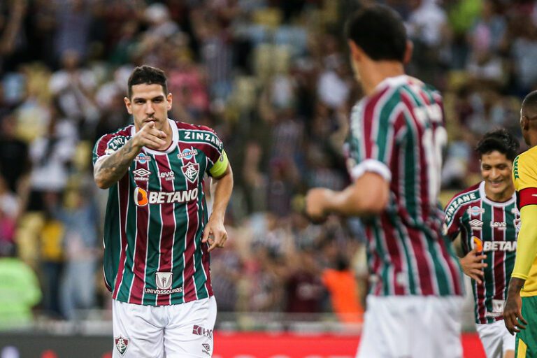 Capitão, Nino exalta fase artilheira e comenta evolução desde chegada ao Fluminense