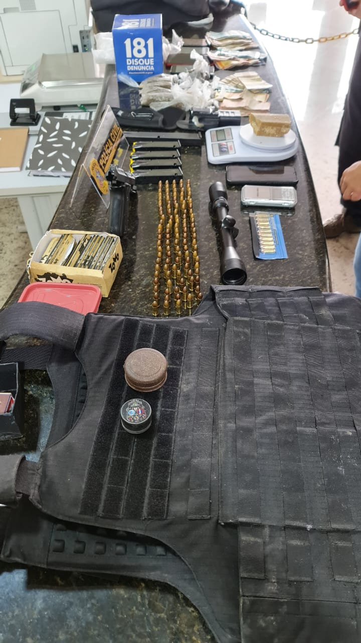 Polícia Civil realiza operação para combater tráfico de drogas em Sooretama