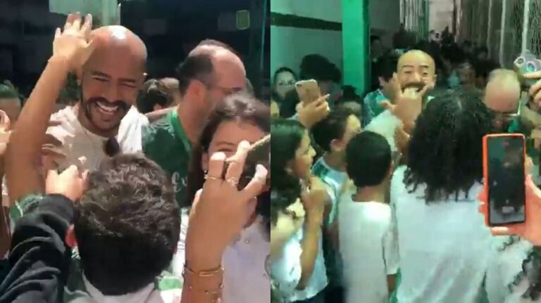 Ex-BBB Ricardo Alface comoveu estudantes em visita a colégio onde estudou