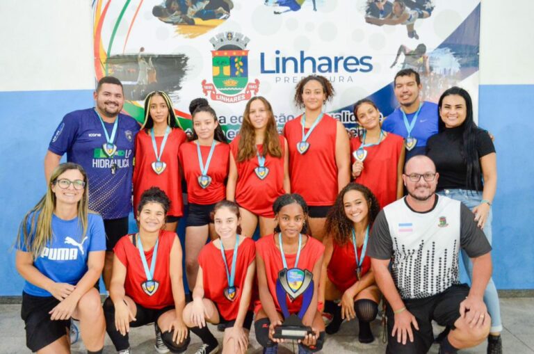 Vôlei: Linhares conhece os campeões da fase municipal dos Jogos Escolares do ES   		
