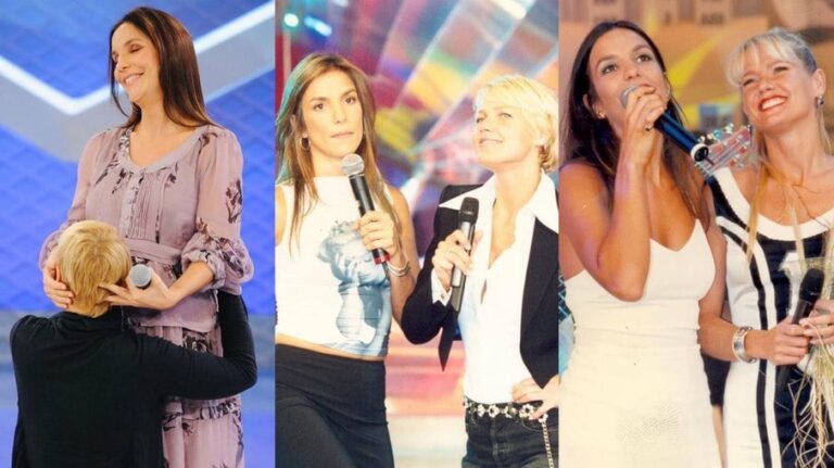 Xuxa homenageia a amiga Ivete Sangalo em aniversário da cantora
