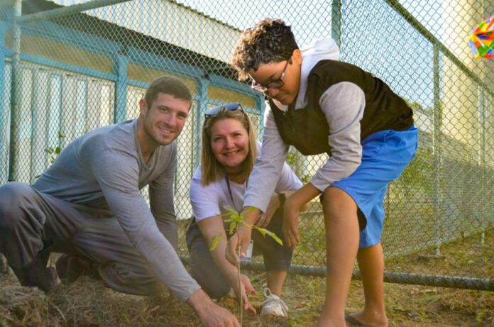 Alunos e professores do Caic realizam plantio de árvores em comemoração ao Dia Mundial do Meio Ambiente   		