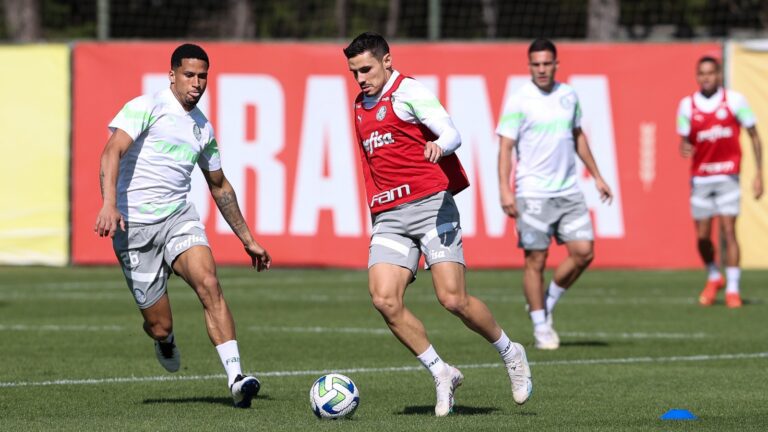 Com retornos de Werverton, Veiga e Rony, Palmeiras inicia preparação para duelo contra o Botafogo