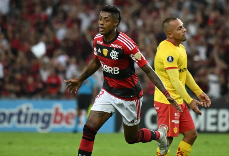Bruno Henrique vibra com boa atuação pelo Flamengo: “O jogo falou por si”