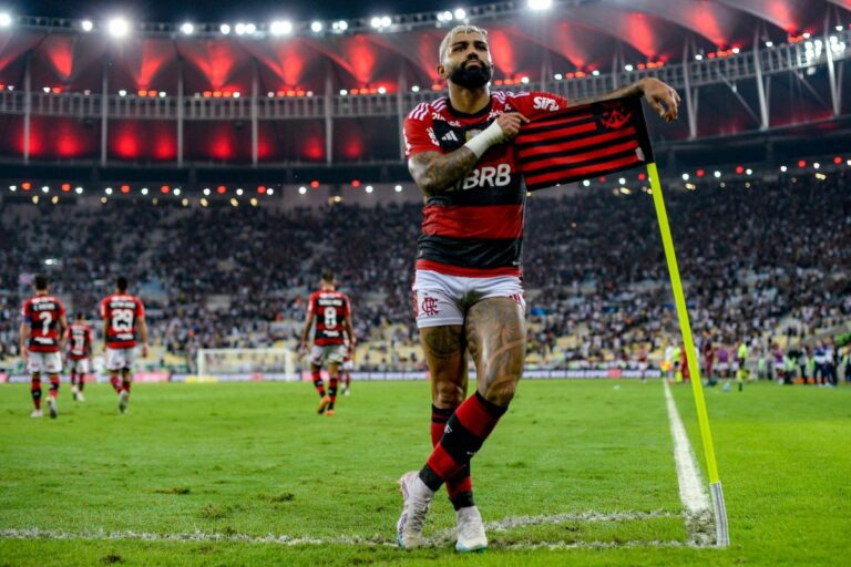 Gabigol vira dúvida no Flamengo para clássico contra o Vasco pelo Brasileirão