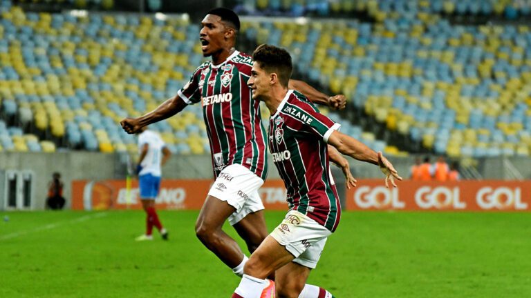 Autor do gol da vitória do Fluminense, Gabriel Pirani destaca apoio do elenco