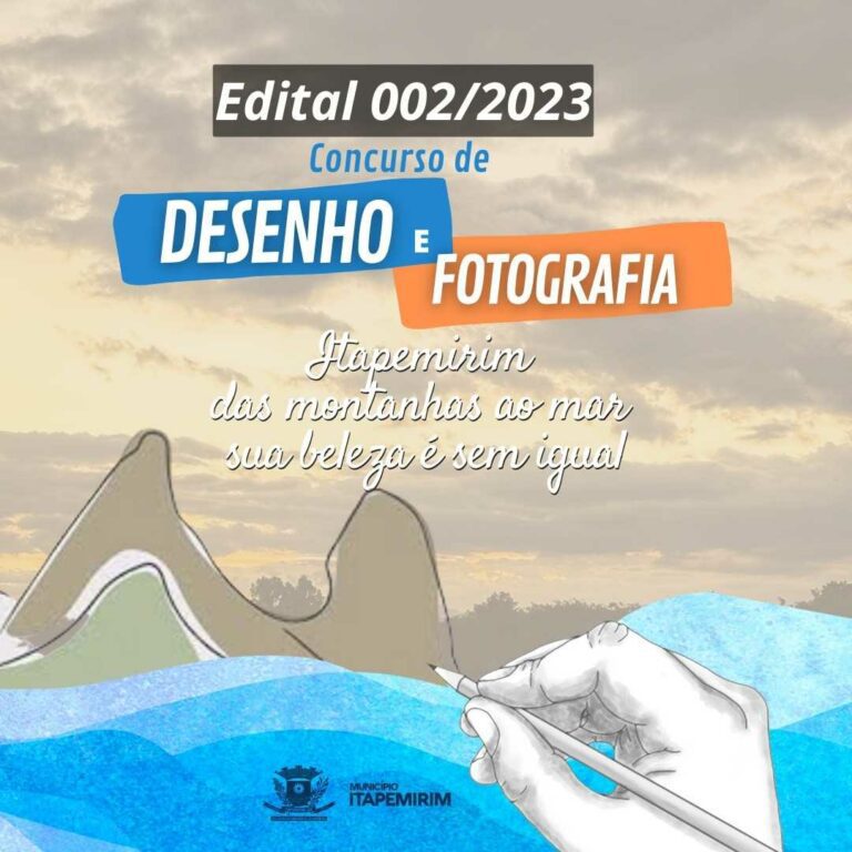 Concurso de Fotografia e Desenho para celebrar os 208 anos de Itapemirim