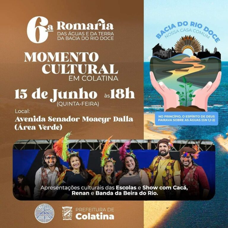 MOMENTO CULTURAL DA 6ª ROMARIA ACONTECE NESTA QUINTA-FEIRA (15)