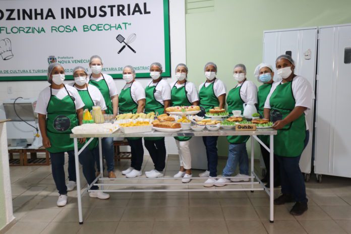 Nova Venécia ganha Cozinha Industrial para cursos profissionalizantes e geração de renda