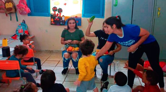 Projeto de Nutrição em parceria com Alunos da UFES