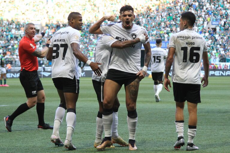 Veiga desperdiça pênalti, Palmeiras perde e vê Botafogo disparar na liderança do Brasileirão