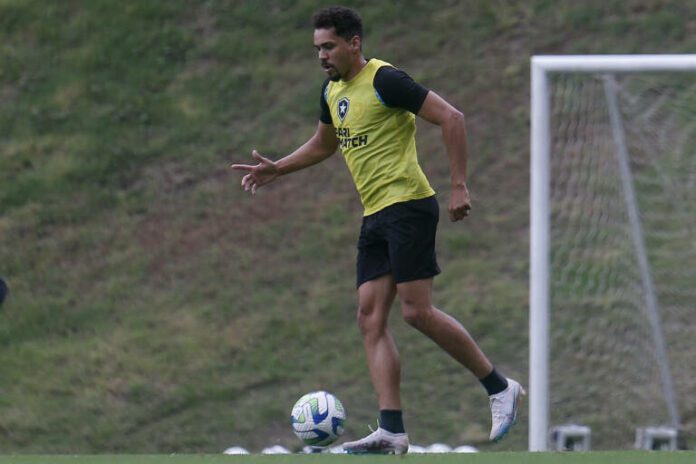 Eduardo pode desfalcar Botafogo contra o Santos no Brasileiro