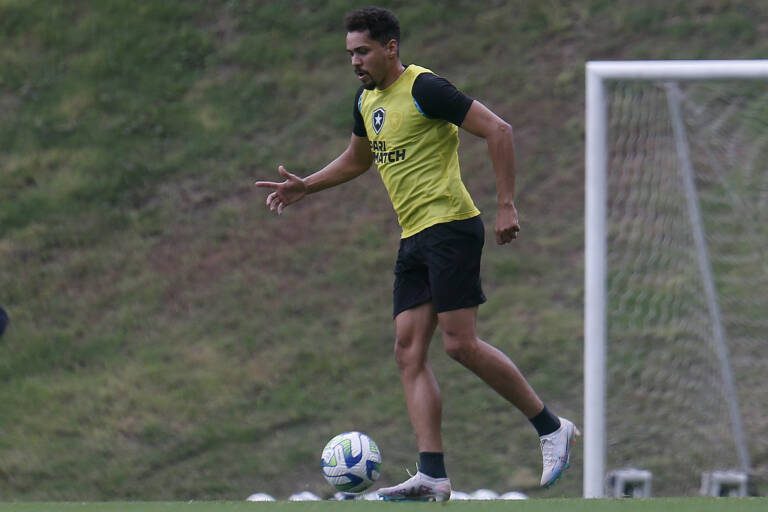Eduardo pode desfalcar Botafogo contra o Santos no Brasileiro