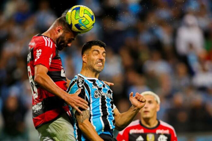 “Chutei no gol,” confirma Thiago Maia após vitória do Flamengo