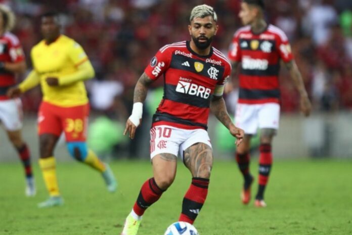 Gabigol é multado por discussão com Marcos Braz, vice-presidente do Flamengo