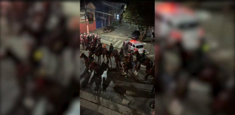 Polícia Militar confirma jovem em estado grave após confusão entre torcedores de Palmeiras e Flamengo