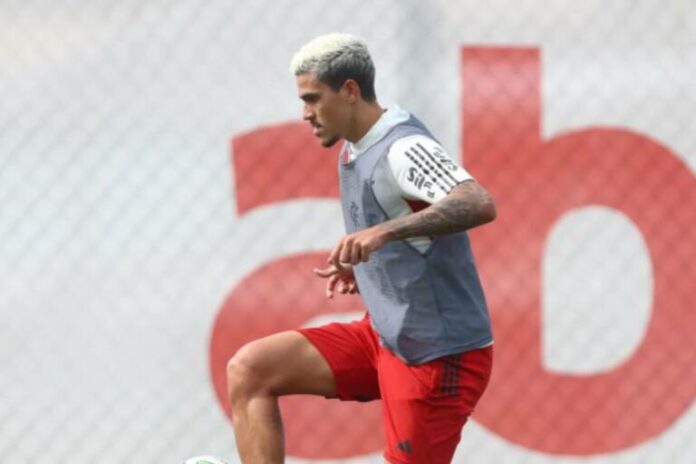Preparador físico do Flamengo acerta soco em Pedro após partida contra o Atlético-MG