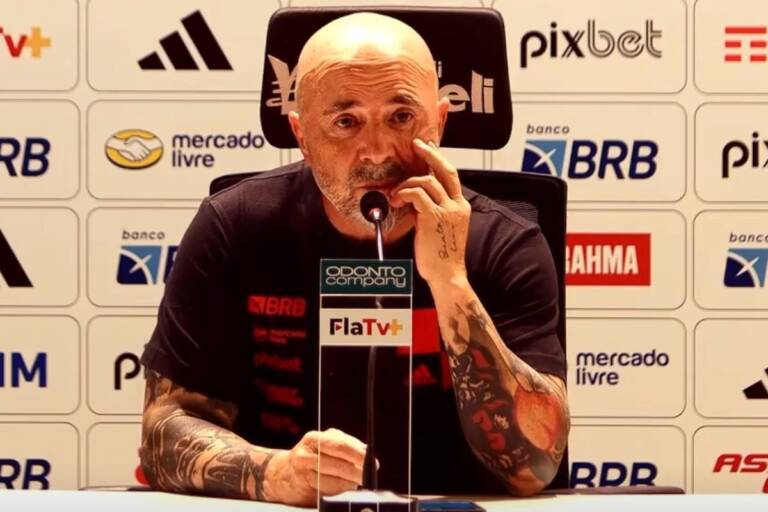 Sampaoli elogia atuação do Flamengo contra o Grêmio