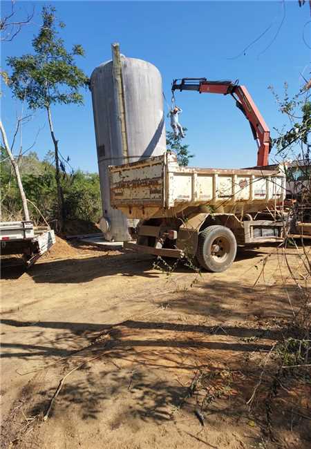 SAAE INSTALA NOVO RESERVATÓRIO NO INTERIOR
