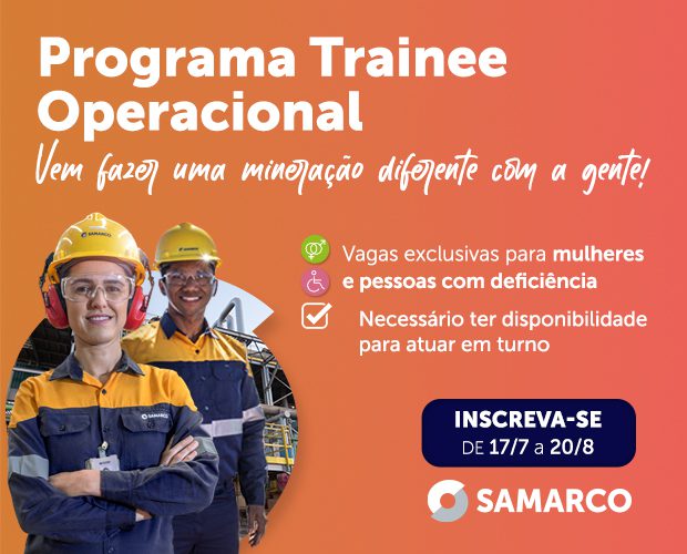Samarco lança programa com vagas exclusivo para mulheres e pessoas com deficiência