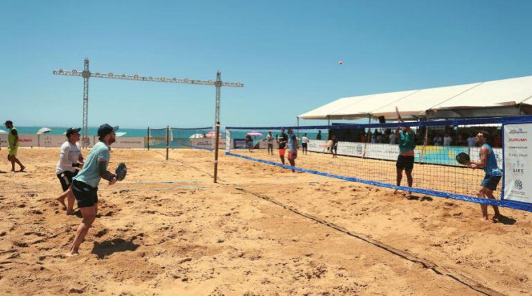 
                    ​400 atletas disputarão etapa estadual de beach tennis na Praia de Itaparica                
