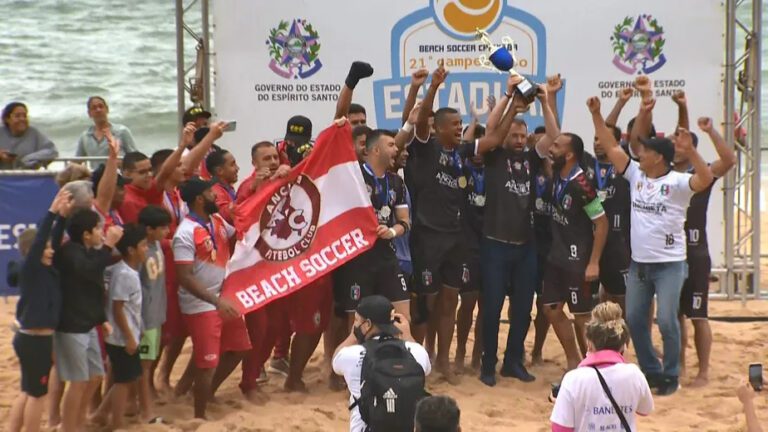 Anchieta enfrenta Vila Velha neste sábado nas semifinais do Estadual de Beach Soccer