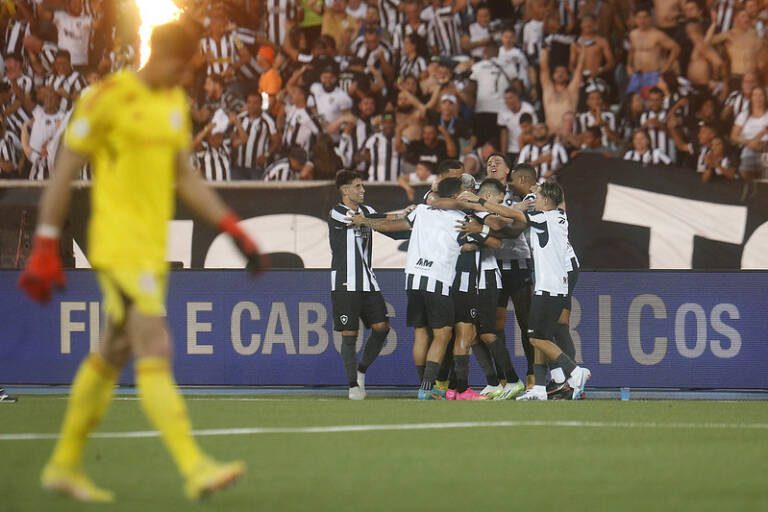 Botafogo vira sobre o Internacional e conquista melhor campanha do primeiro turno do Brasileirão, desde 2006
