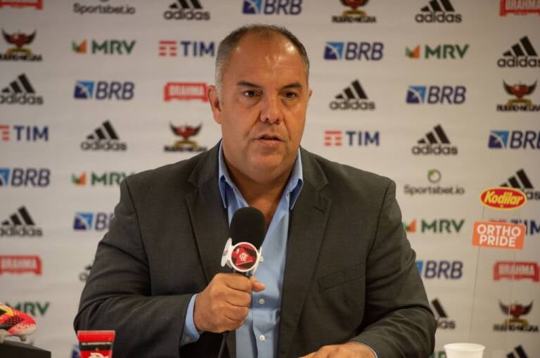 Marcos Braz nega que o Flamengo esteja priorizando campeonatos: “Conversa fiada”