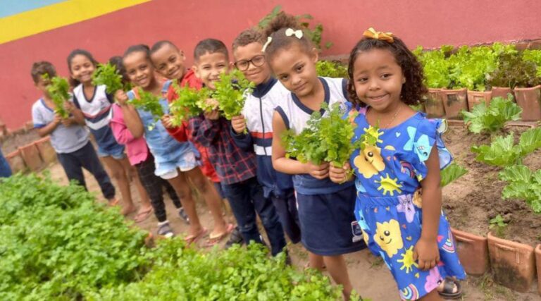 
                    ​Educação ambiental: creche realiza caminhada ecológica, horta e coleta seletiva                
