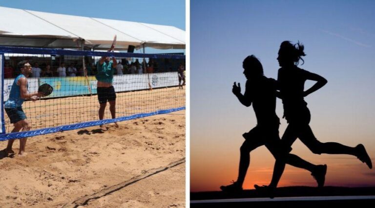 
                    ​Fim de semana esportivo em Vila Velha tem beach tennis e aquathlon noturno                
