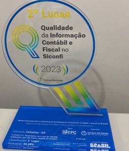 COLATINA É DESTAQUE NO PRÊMIO DE QUALIDADE DA INFORMAÇÃO CONTÁBIL