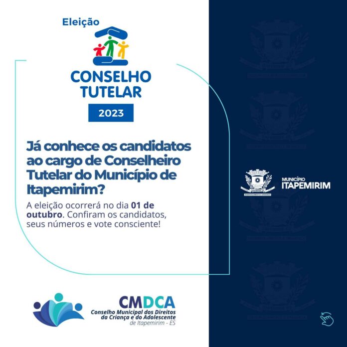 ELEIÇÕES PARA CONSELHEIRO TUTELAR OCORREM DIA 1º DE OUTUBRO COM URNA ELETRÔNICA PELA PRIMEIRA VEZ