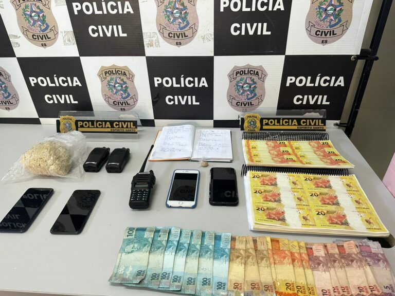 Operação da Polícia Civil prende suspeita de tráfico em Vila Velha