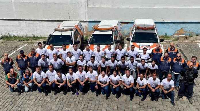 
                    Segunda turma de alunos do curso de formação da GMVV conhecem a Defesa Civil                
