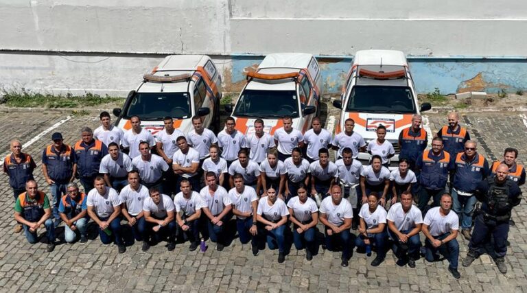 
                    Segunda turma de alunos do curso de formação da GMVV conhecem a Defesa Civil                
