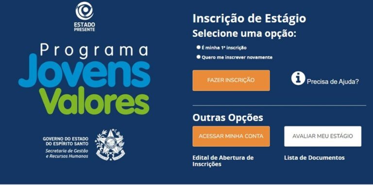 Programa Jovens Valores recebe cerca de 900 inscrições em três dias