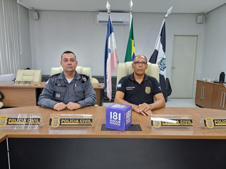 DP de Domingos Martins prende dois homens envolvidos em assassinato no município