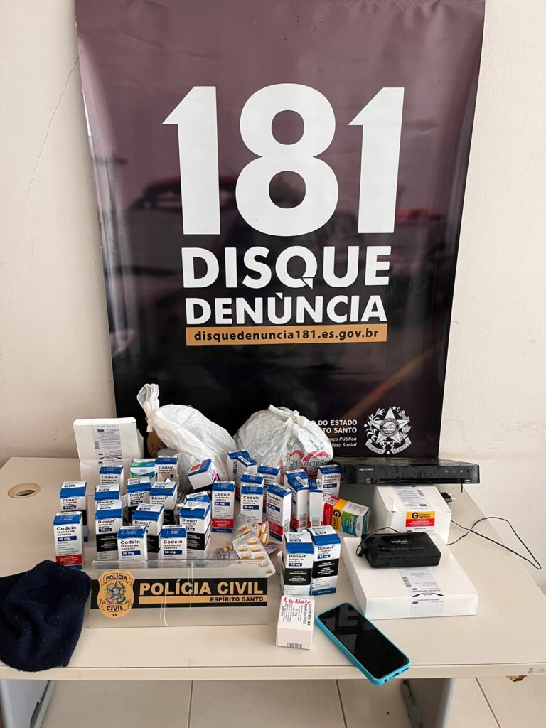 Polícia Civil prende suspeito de furtar farmácia popular em Venda Nova Imigrante