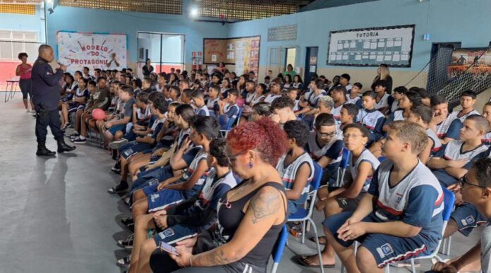 
                    ​Educação para o Trânsito é tema de palestra em escola municipal                
