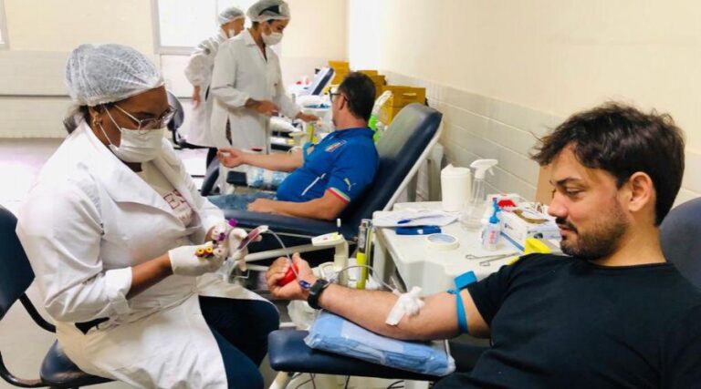 
                    ​Munícipes abraçam campanha de doação de sangue e abastecem estoque do Hemoes                
