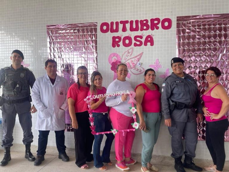 Itapemirim: Patrulha Maria da Penha participa do encerramento da campanha Outubro Rosa