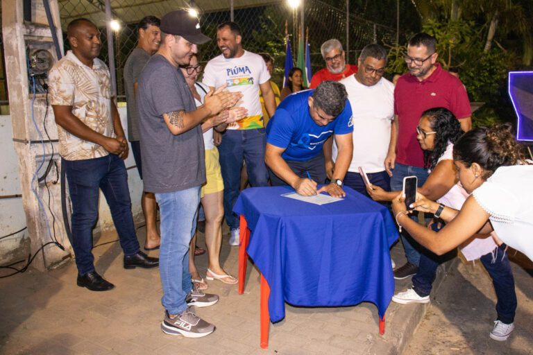 Prefeitura autoriza reforma e ampliação da quadra poliesportiva no bairro Portinho