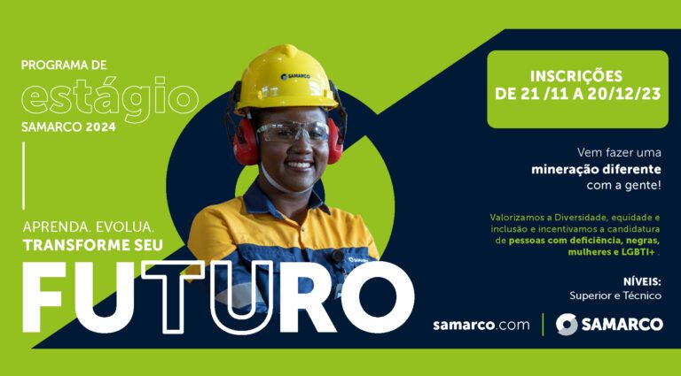 Samarco abre inscrições para o Programa de Estágio 2024