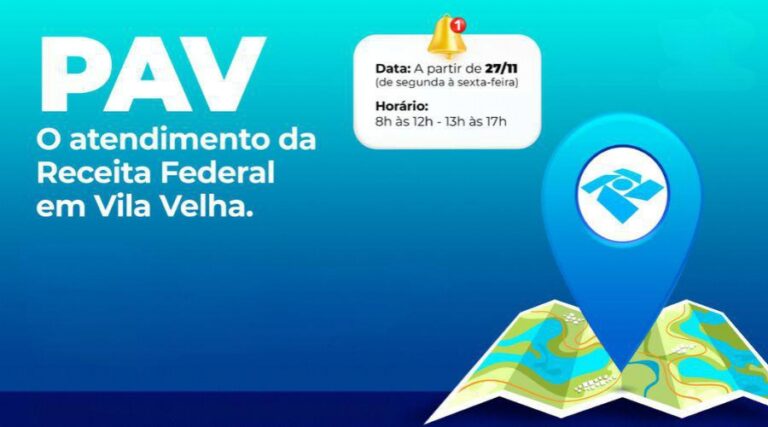 
                    ​Vila Velha e Receita Federal abrem Ponto de Atendimento Virtual no dia 27                
