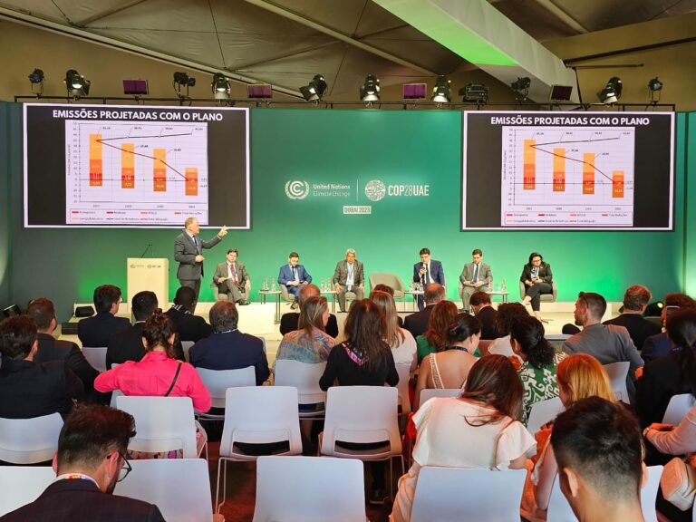 Presidente do Consórcio Brasil Verde, Casagrande debate soluções para adaptação dos biomas durante a COP-28