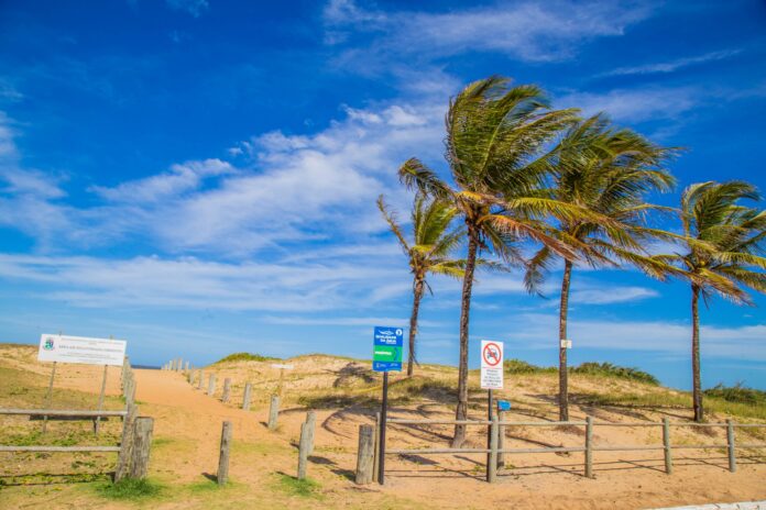 Praia limpa: atitudes como levar sacola para colocar o lixo ajudam na preservação do meio ambiente e boa convivência   		