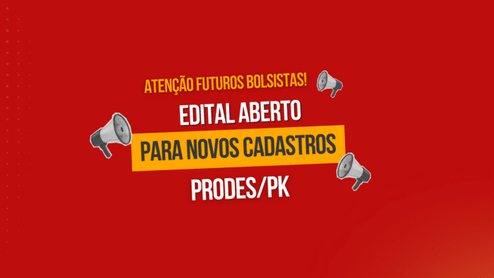 Secretaria de Educação lança edital de cadastro para novos bolsistas do Prodes