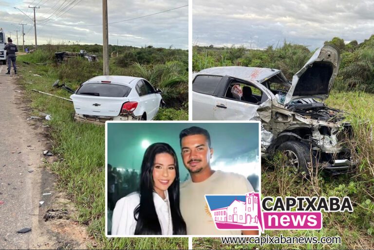 Itapemirim: casal de namorados morre em grave acidente entre Itaoca e Marataízes