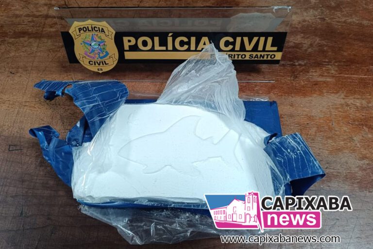 Marataízes: PC e GCM prendem homem com tablete de cocaína avaliado em R$ 100 mil no bairro Belvedere