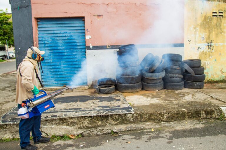 Carro fumacê inicia novo ciclo de combate ao mosquito Aedes aegypti em 26 bairros de Linhares   		